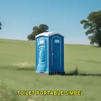 toilet portable simpel